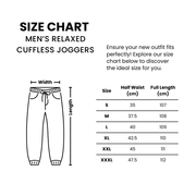 Mens_Relaxed_Cuffless_Joggers size guide