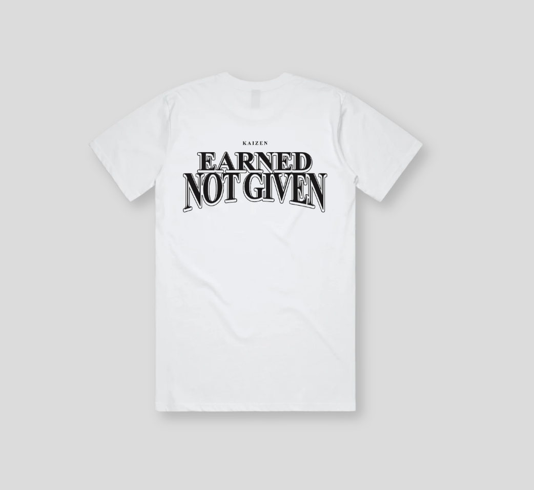 Men's Earned Not Given T-Shirt | White