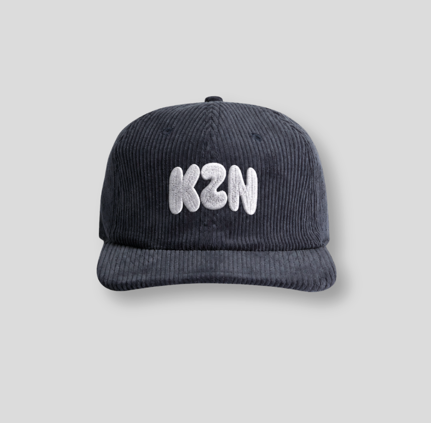 KZN Cord Cap | Petrol Blue