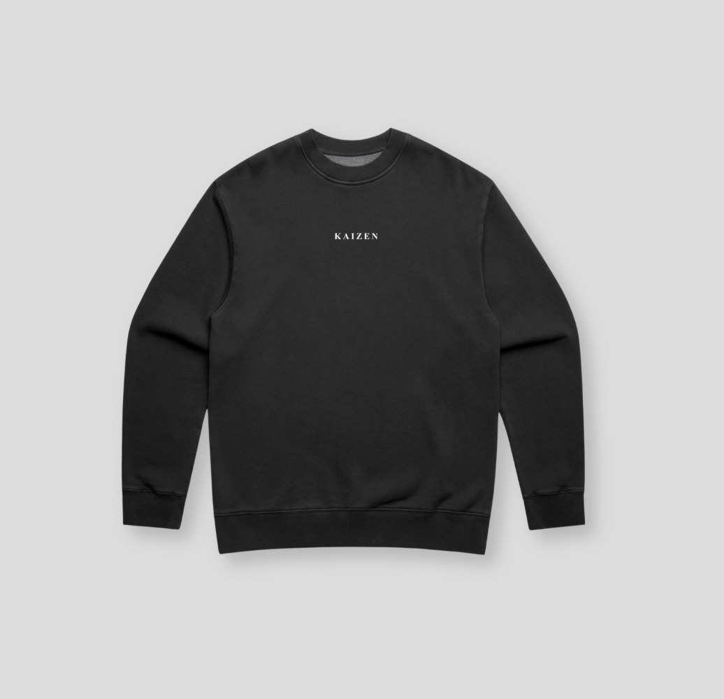 Men's Earned Not Given Sweatshirt | Faded black