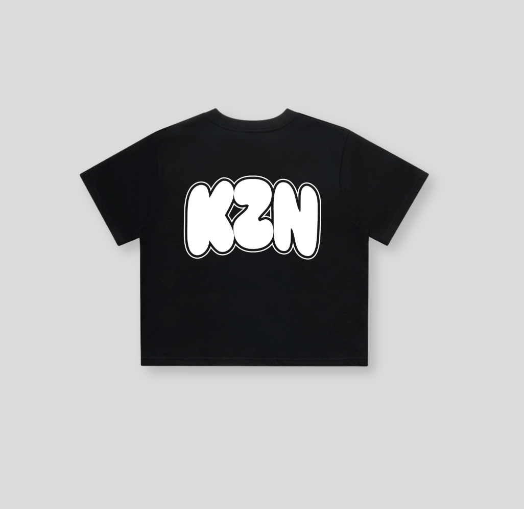 Women's KZN Crop Tee | Black